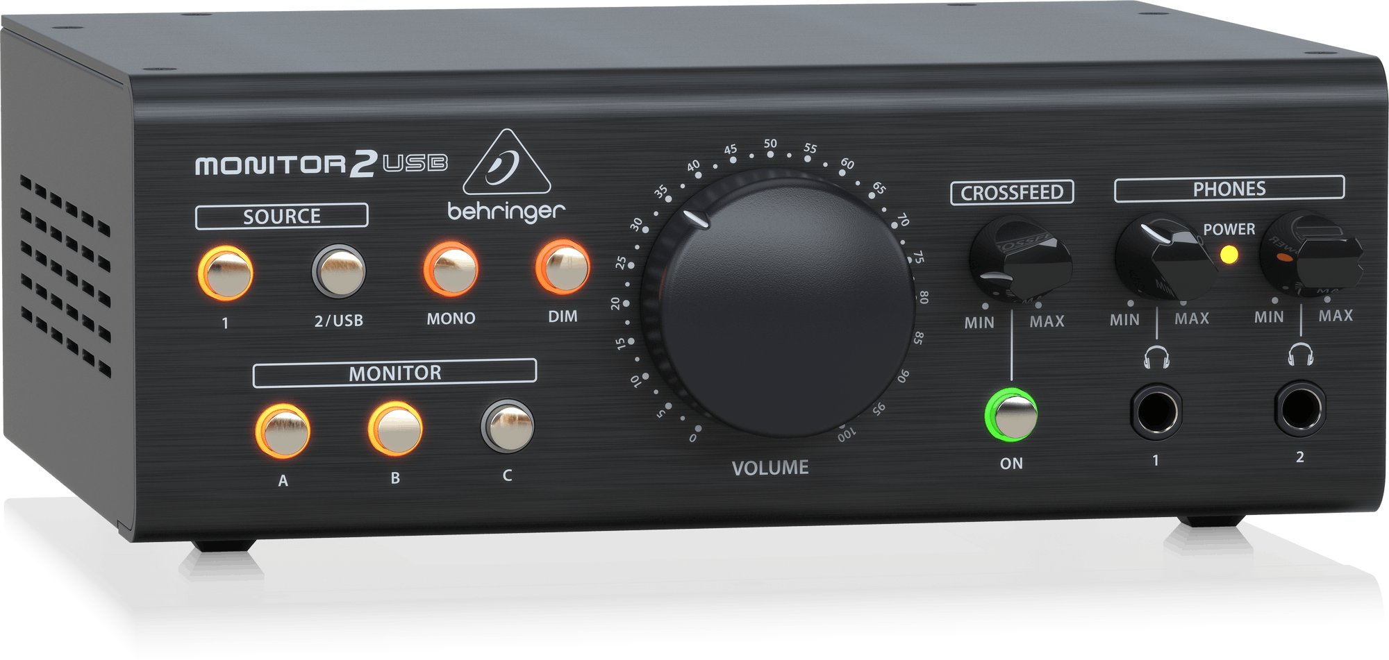 Behringer MONITOR2USB High End Speaker and Headphone Monitoring